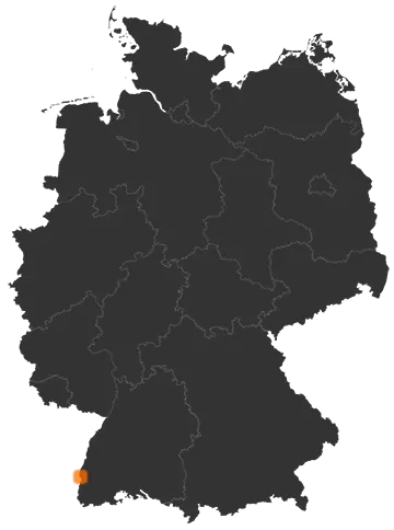 Karte: Wo liegt Breisach am Rhein?