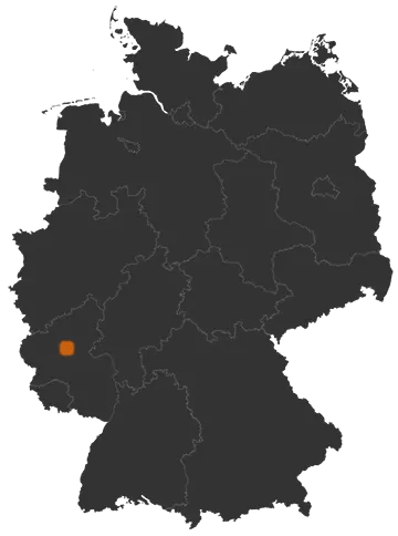 Bruttig-Fankel auf der Kreiskarte