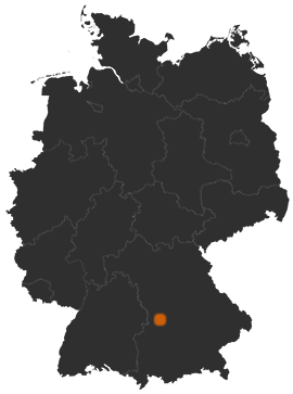 Deutschlandkarte: Wo ist Buchdorf