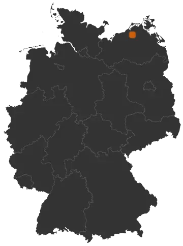 Dettmannsdorf auf der Kreiskarte