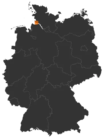 Diekhusen-Fahrstedt auf der Kreiskarte