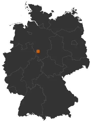 Deutschlandkarte: Wo ist Dielmissen