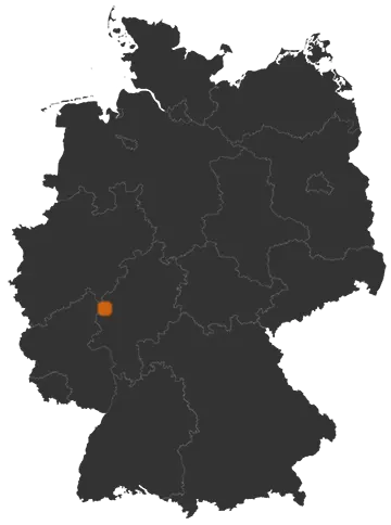 Driedorf auf der Kreiskarte