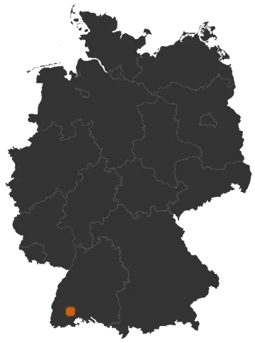 Eisenbach (Hochschwarzwald) auf der Kreiskarte