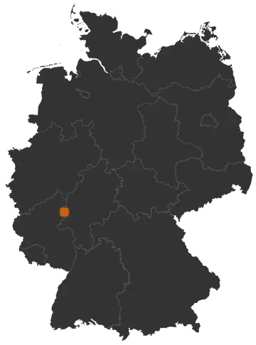 Deutschlandkarte: Wo ist Elz
