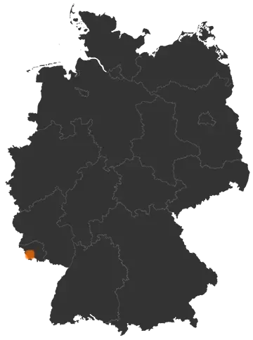 Ensdorf auf der Kreiskarte