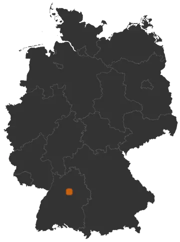 Deutschlandkarte: Wo ist Erdmannhausen