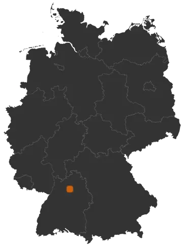 Erlenbach auf der Kreiskarte