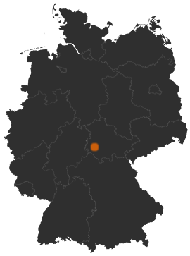 Deutschlandkarte: Wo ist Fambach