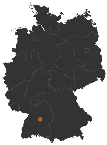 Deutschlandkarte: Wo ist Filderstadt