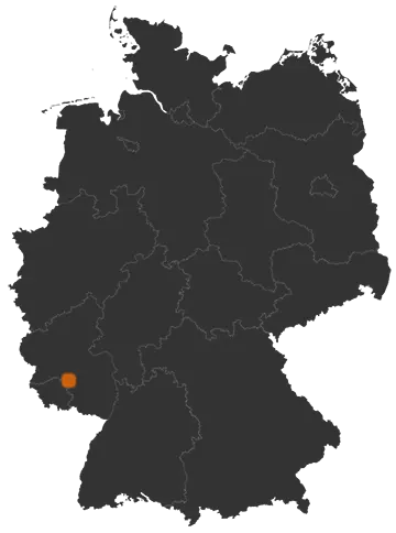 Deutschlandkarte: Wo ist Fohren-Linden