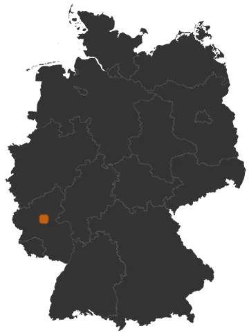 Deutschlandkarte: Wo ist Forst (Hunsrück)