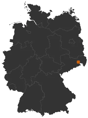 Frankenthal auf der Kreiskarte