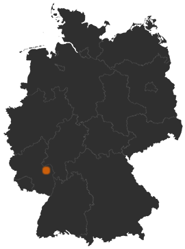 Deutschlandkarte: Wo ist Gau-Bickelheim