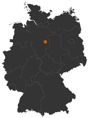 Gifhorn auf der Kreiskarte