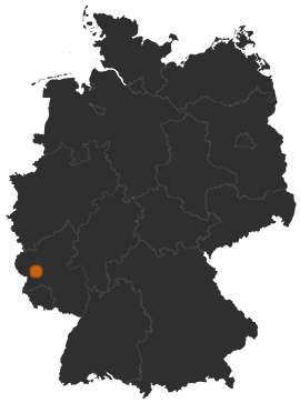 Deutschlandkarte: Wo ist Gladbach