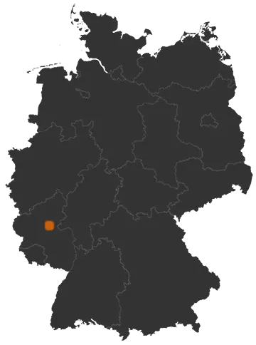 Gödenroth auf der Kreiskarte