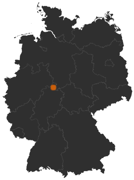 Deutschlandkarte: Wo ist Grebenstein