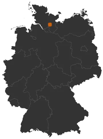 Groß Niendorf auf der Kreiskarte