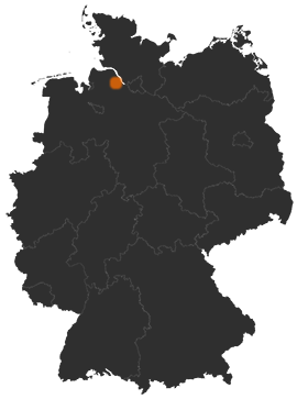 Deutschlandkarte: Wo ist Hammah
