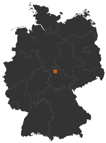 Helbedündorf auf der Kreiskarte