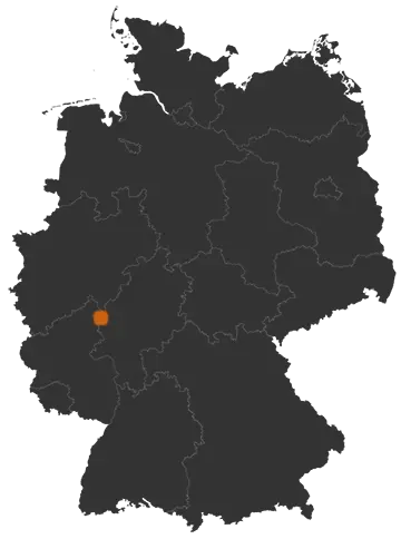 Hellenhahn-Schellenberg auf der Kreiskarte