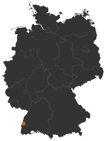 Herbolzheim auf der Kreiskarte