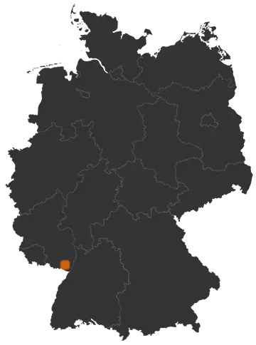 Heuchelheim-Klingen auf der Kreiskarte