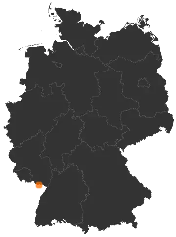 Deutschlandkarte: Wo ist Hirschthal