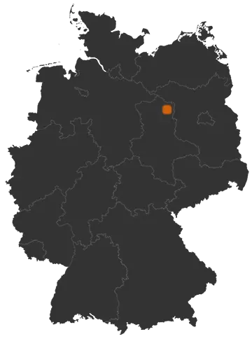 Hohenberg-Krusemark auf der Kreiskarte