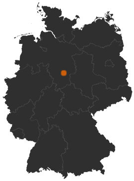Deutschlandkarte: Wo ist Holle