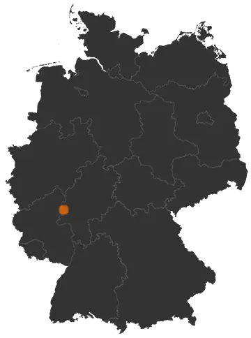 Holzheim auf der Kreiskarte