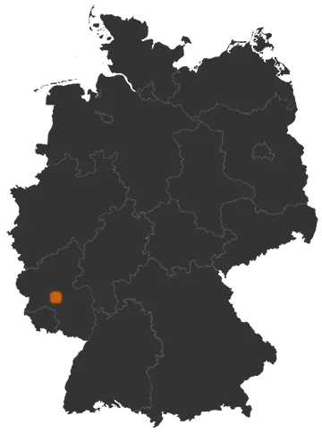 Hottenbach auf der Kreiskarte