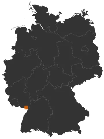 Kapellen-Drusweiler auf der Kreiskarte