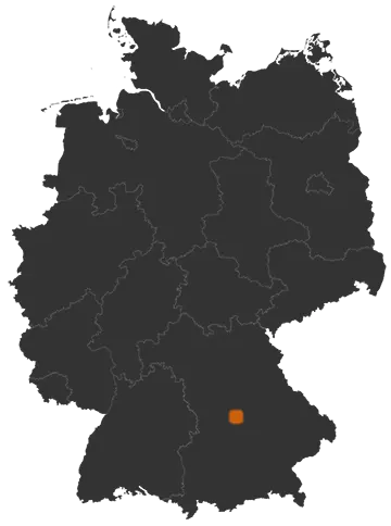 Kipfenberg auf der Kreiskarte