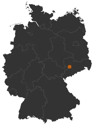 Königsfeld auf der Kreiskarte