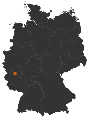 Kottenheim auf der Kreiskarte