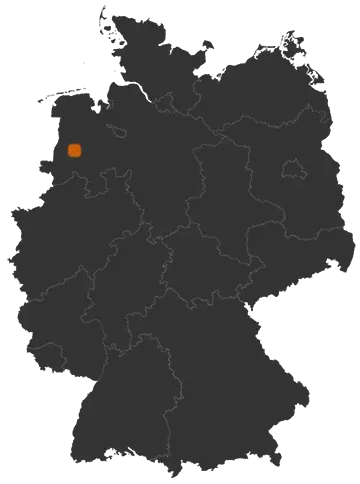 Deutschlandkarte: Wo ist Lahn