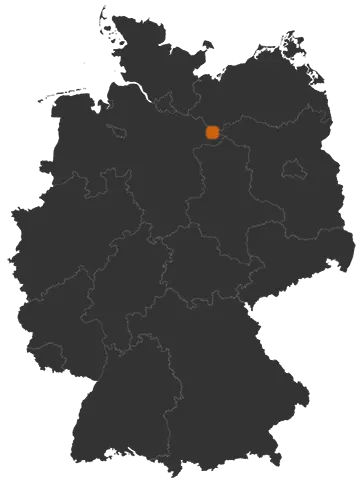 Langendorf auf der Kreiskarte