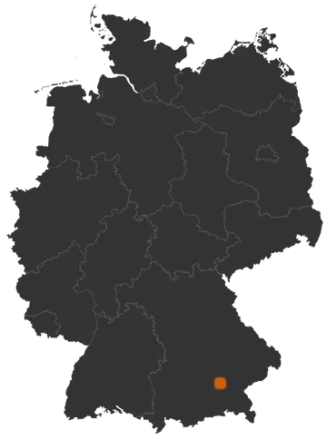 Lengdorf auf der Kreiskarte