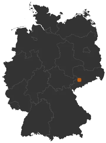 Limbach-Oberfrohna auf der Kreiskarte