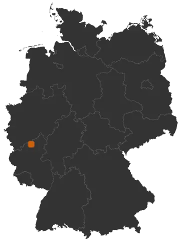 Deutschlandkarte: Wo ist Linz am Rhein