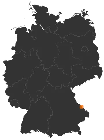 Deutschlandkarte: Wo ist Lohberg