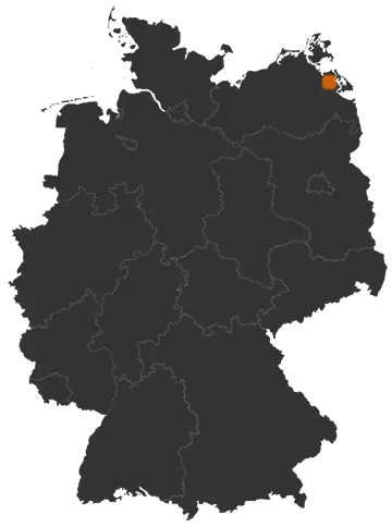 Lühmannsdorf auf der Kreiskarte