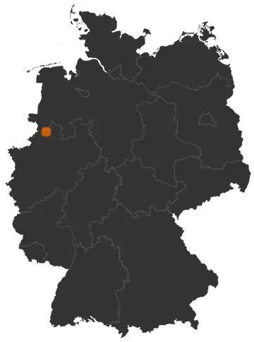Neuenkirchen auf der Kreiskarte