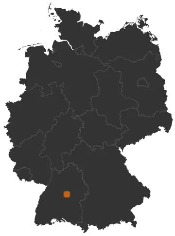 Deutschlandkarte: Wo ist Neuhausen auf den Fildern