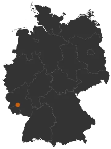 Deutschlandkarte: Wo ist Oberhambach