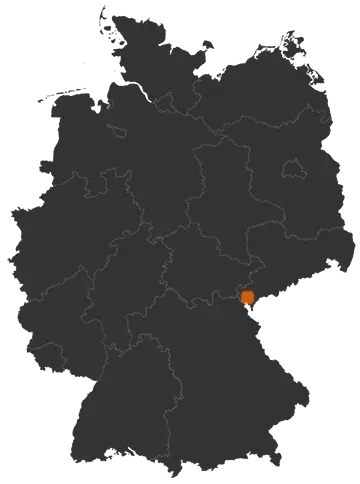 Oelsnitz auf der Kreiskarte