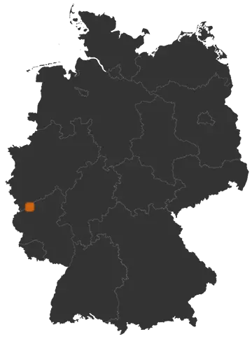 Deutschlandkarte: Wo ist Ohlenhard