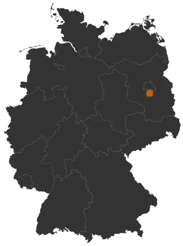 Deutschlandkarte: Wo ist Rangsdorf